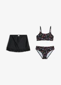 Bikini y falda (3 piezas)