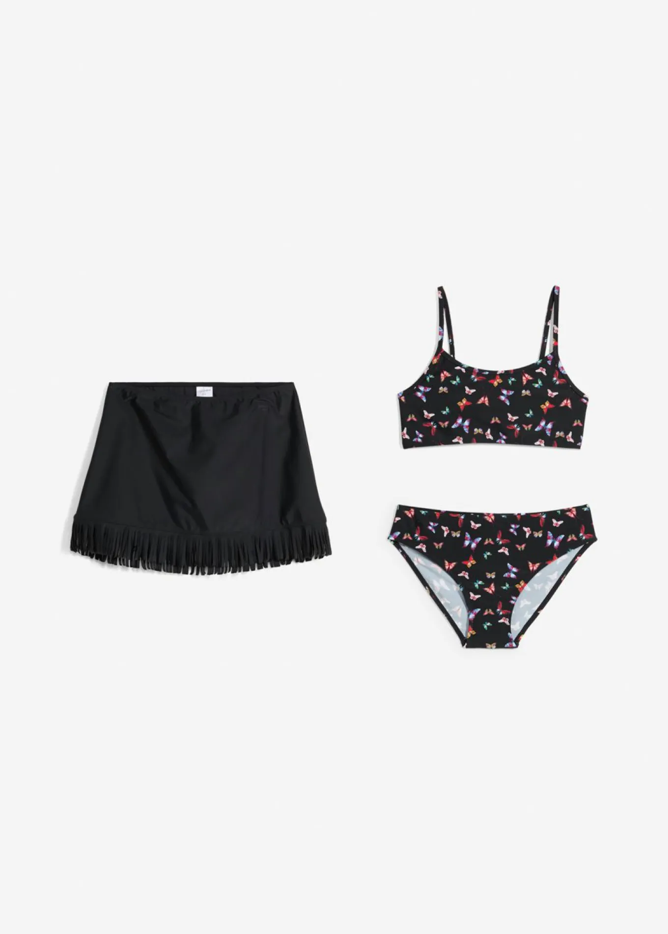 Bikini y falda (3 piezas)