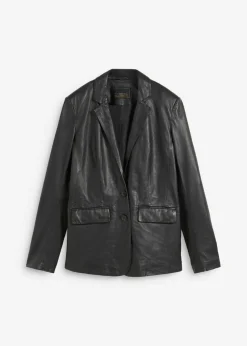 Blazer con napa de borrego