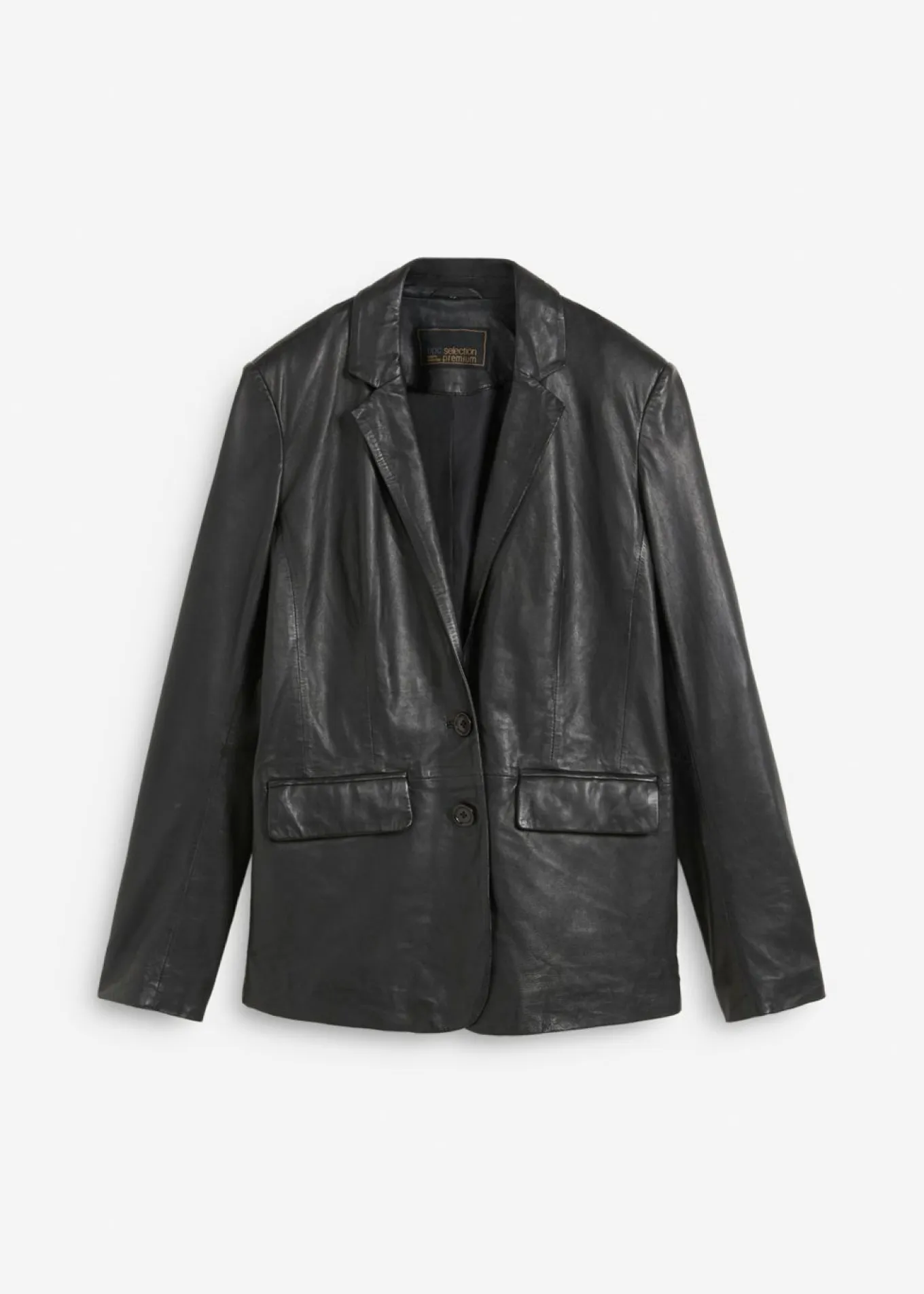 Blazer con napa de borrego