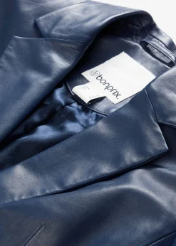 Blazer con napa de borrego