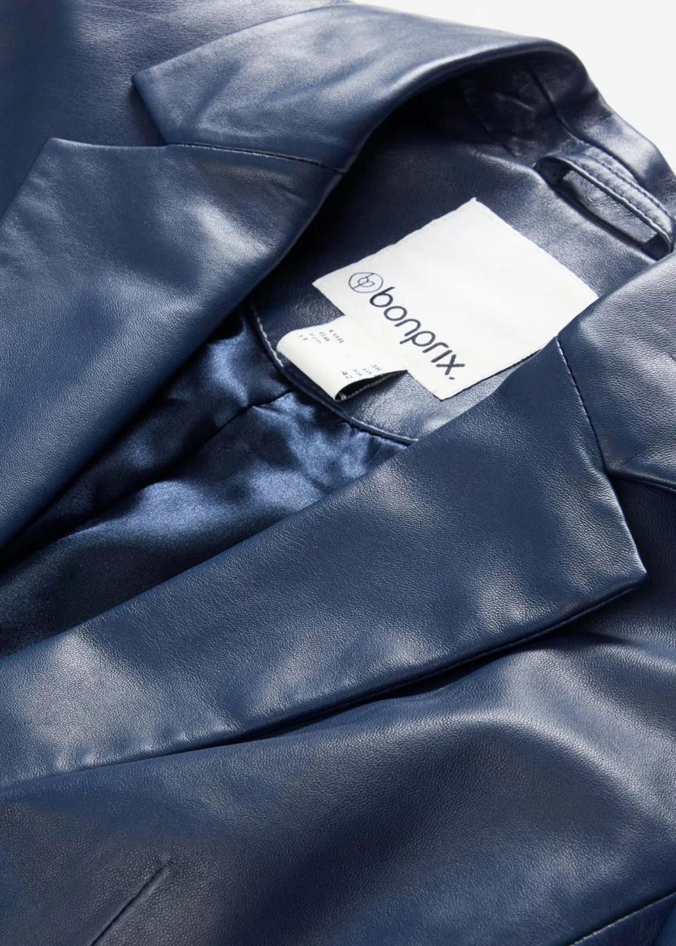 Blazer con napa de borrego