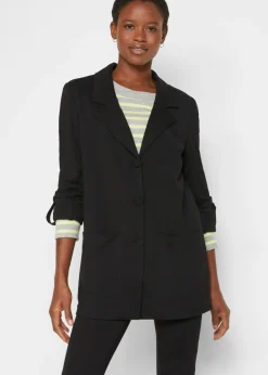 Blazer largo Punto di Roma de mezcla de viscosa