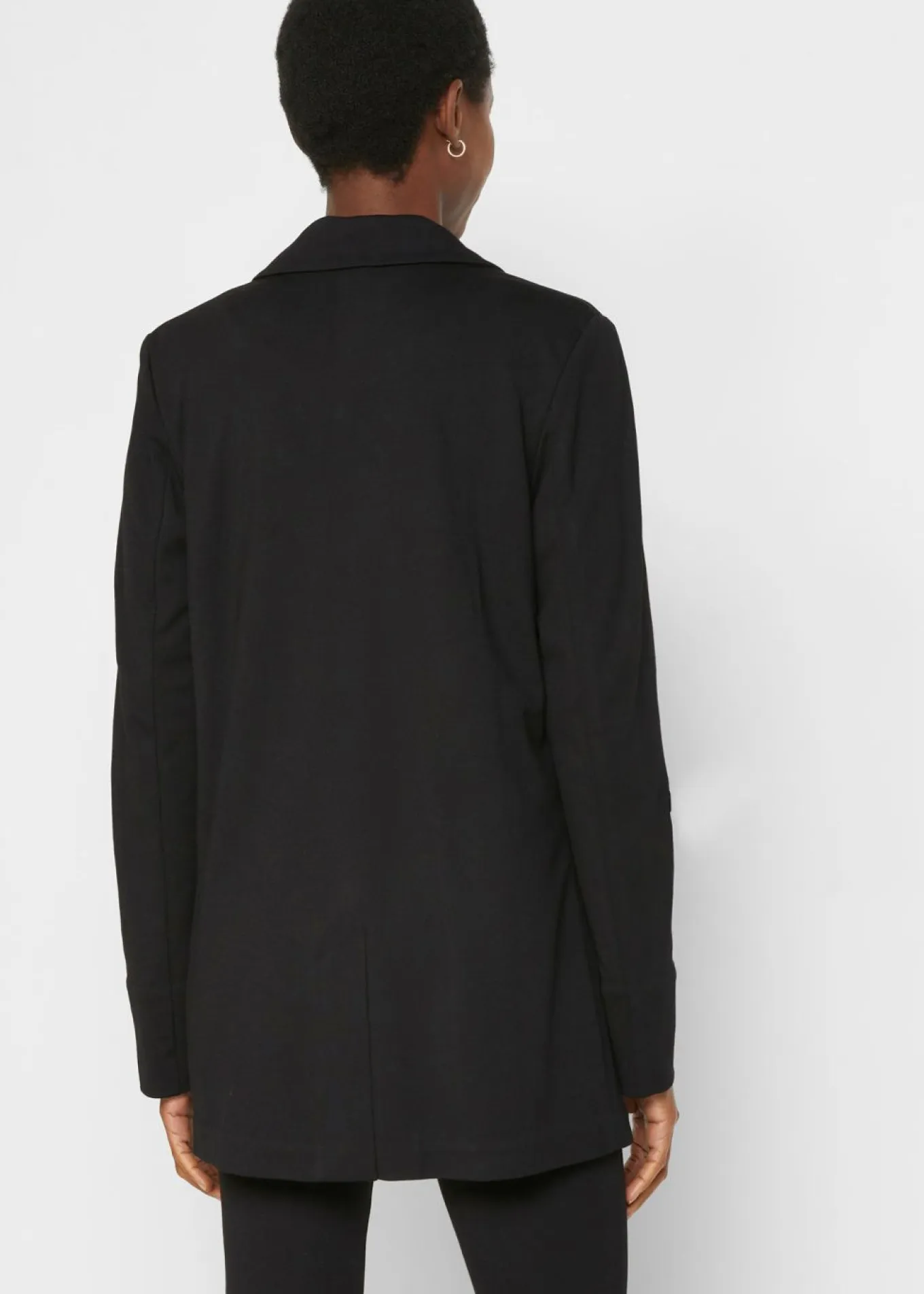 Blazer largo Punto di Roma de mezcla de viscosa