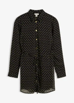Blusa 2 en 1 de gasa para durante y después del embarazo