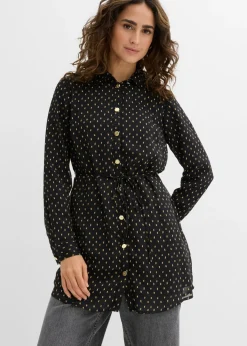 Blusa 2 en 1 de gasa para durante y después del embarazo