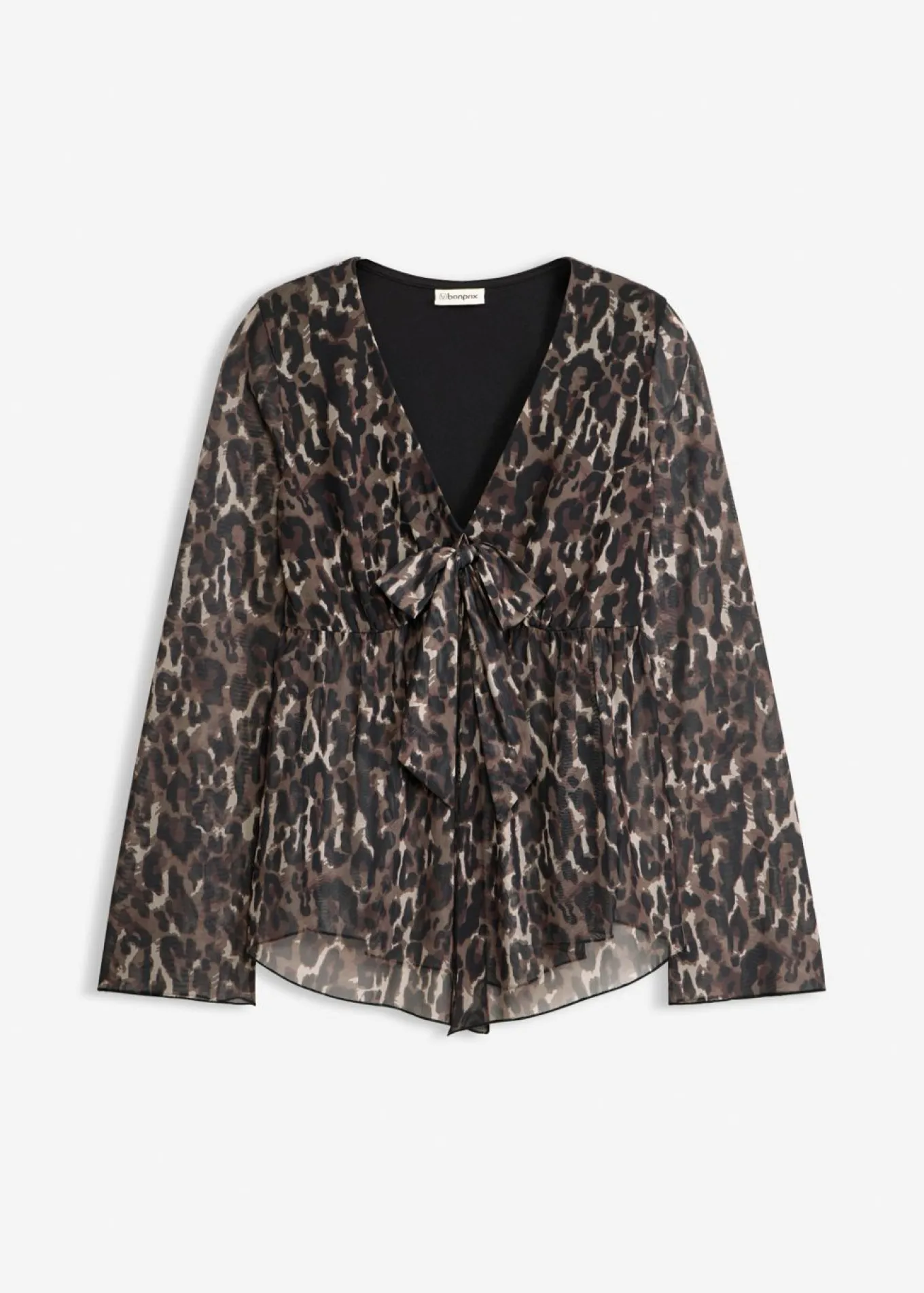 Blusa ajustada de malla