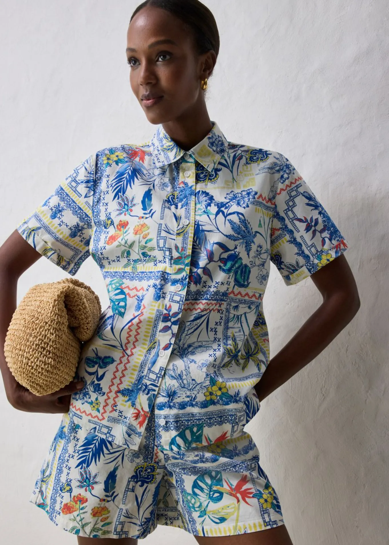 Blusa con contenido de seda