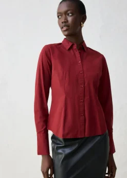Blusa con contenido de seda