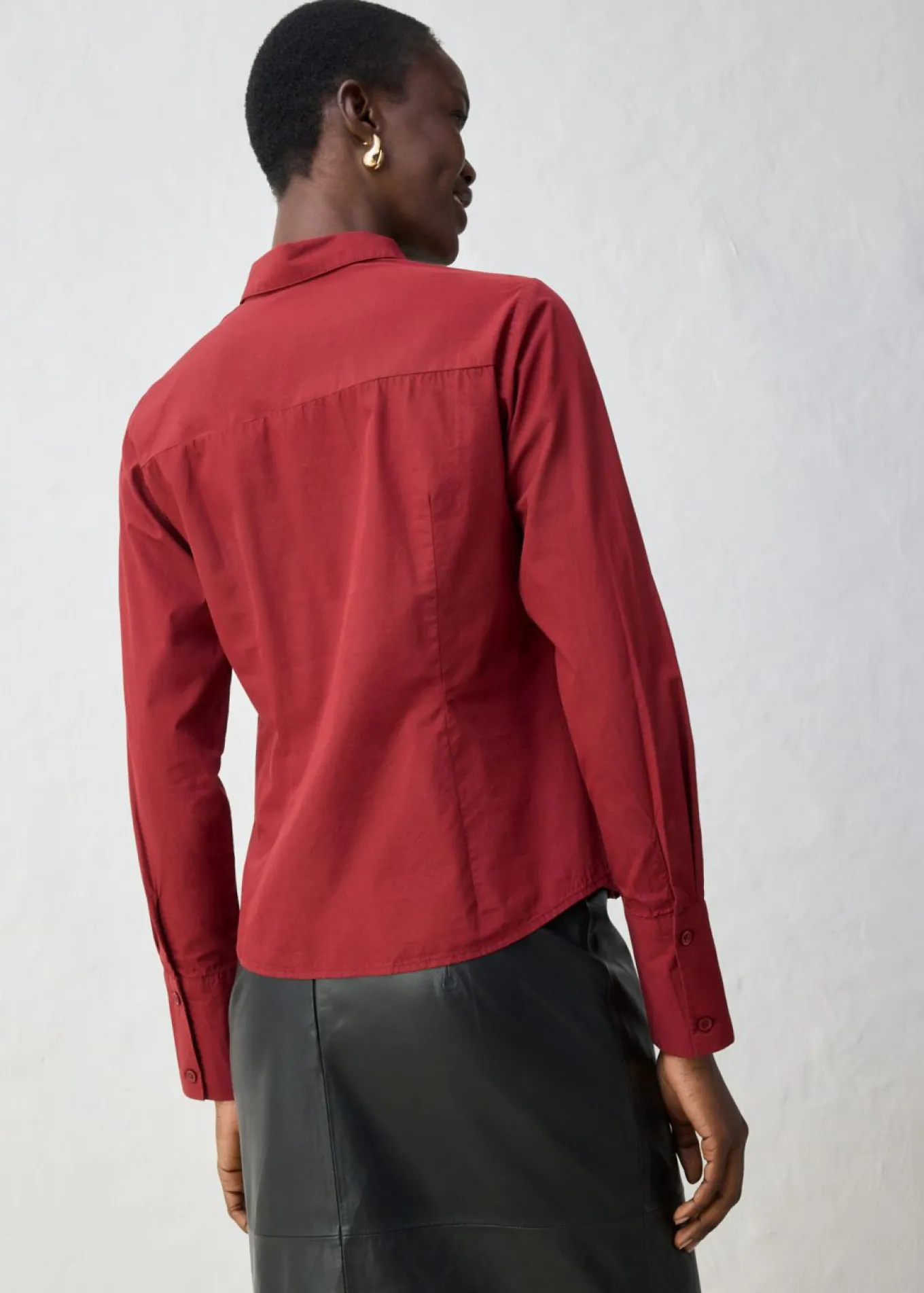 Blusa con contenido de seda