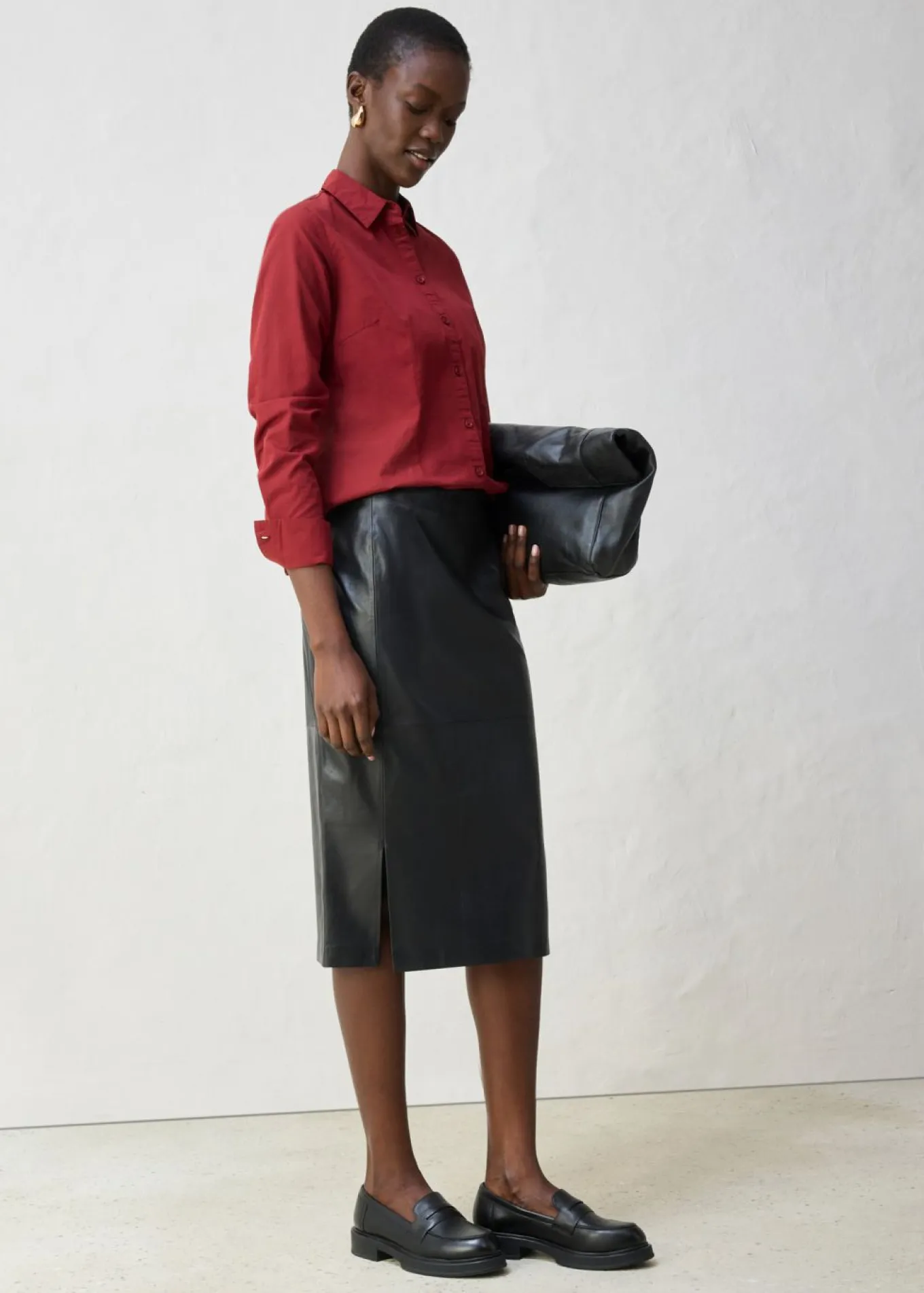 Blusa con contenido de seda