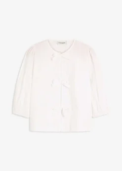 Blusa con detalle de lazo