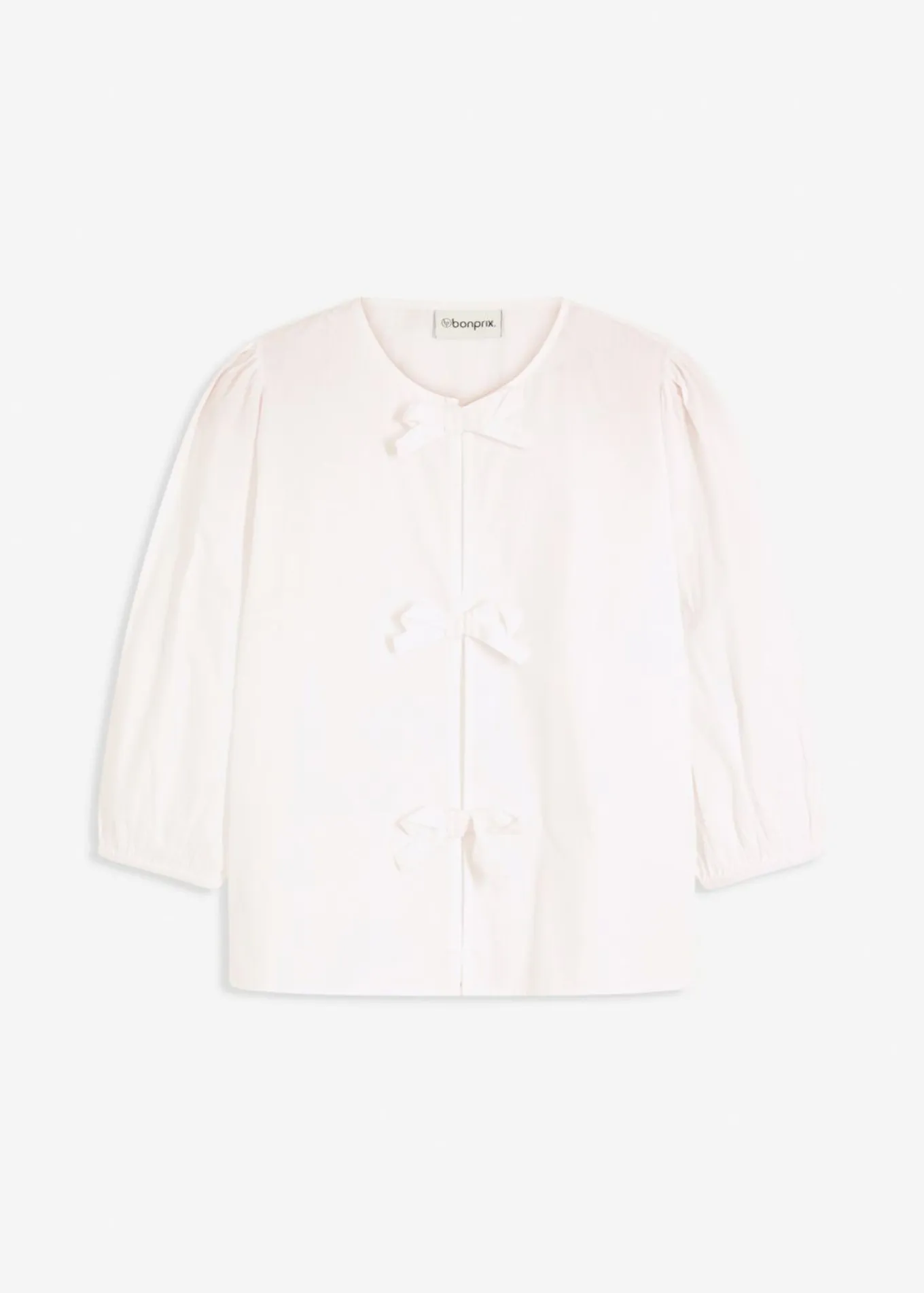 Blusa con detalle de lazo