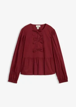 Blusa con detalles de lazo