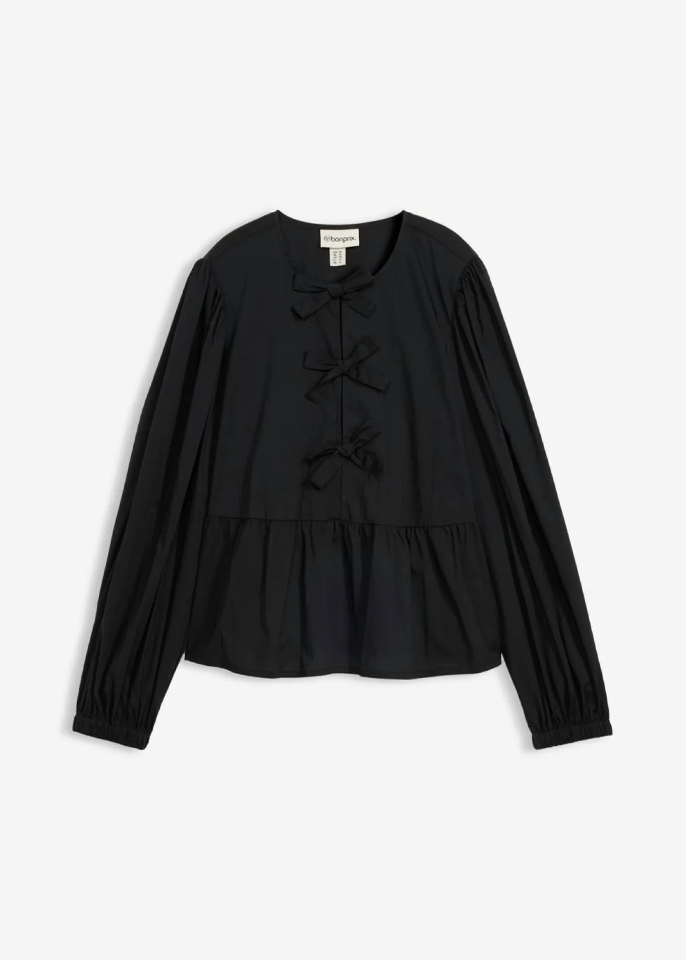 Blusa con detalles de lazo