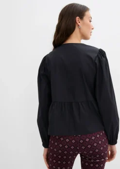 Blusa con detalles de lazo