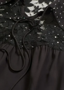 Blusa con encaje