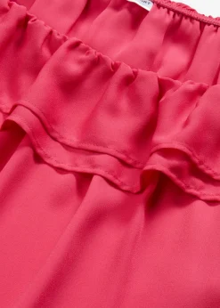 Blusa con escote bañera