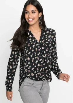 Blusa con escote en V