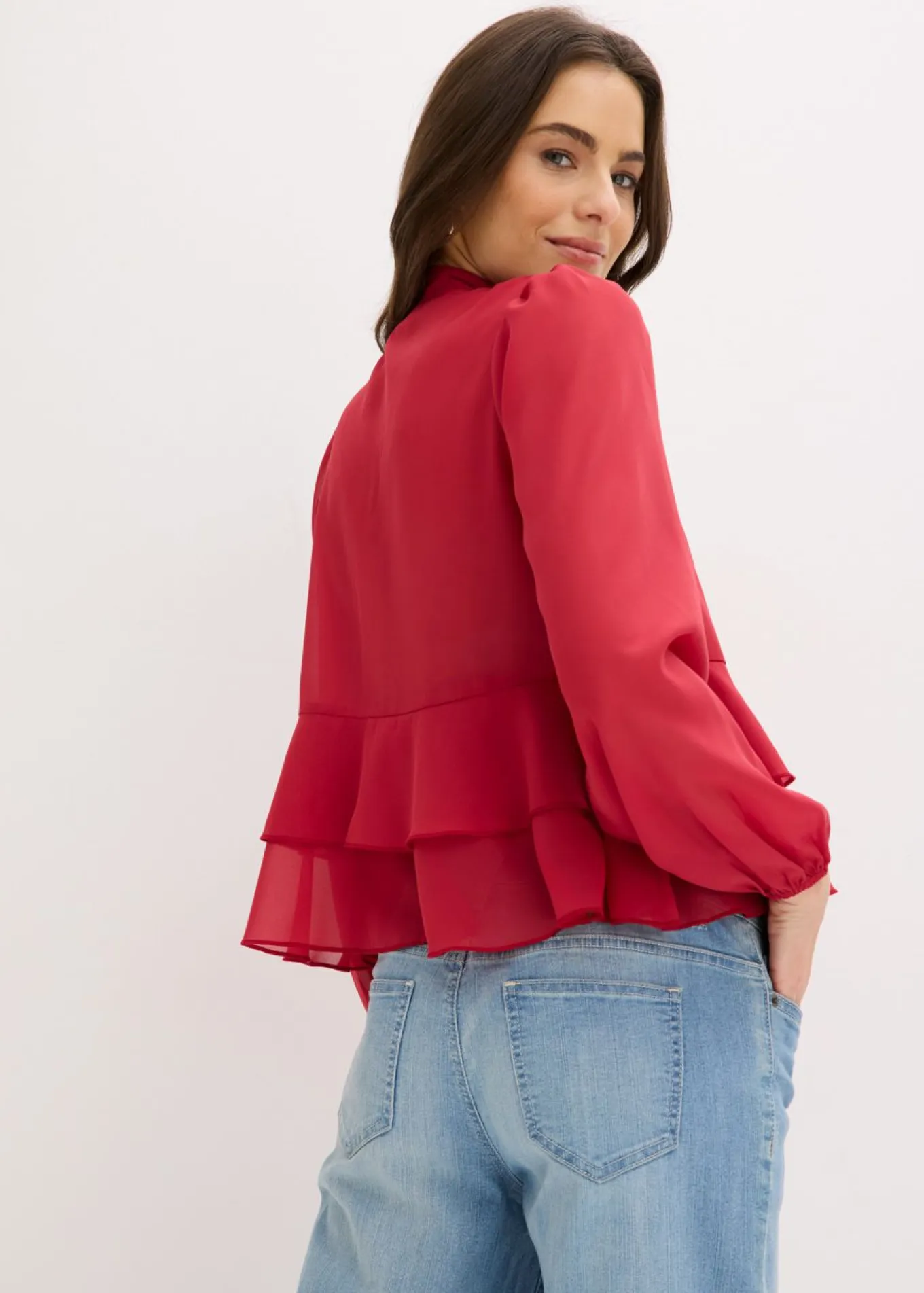 Blusa con lazo