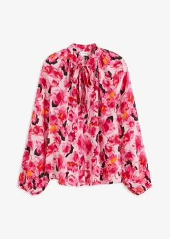 Blusa con lazo de gasa