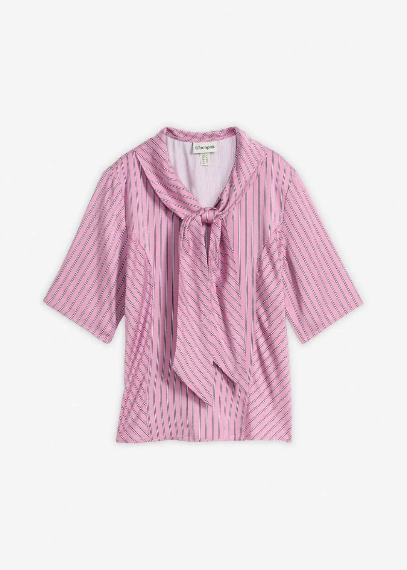 Blusa con lazo de modal suave