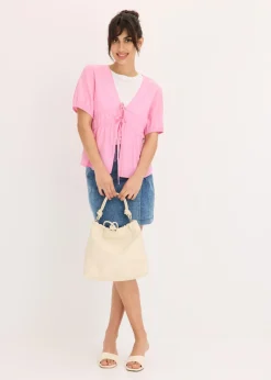 Blusa con lazos
