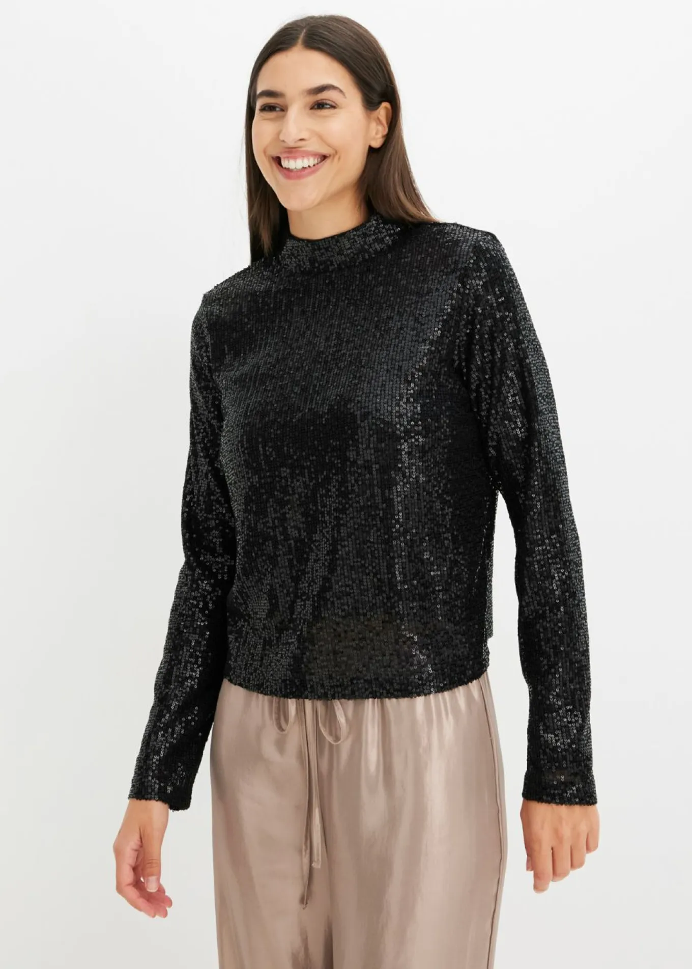 Blusa con lentejuelas