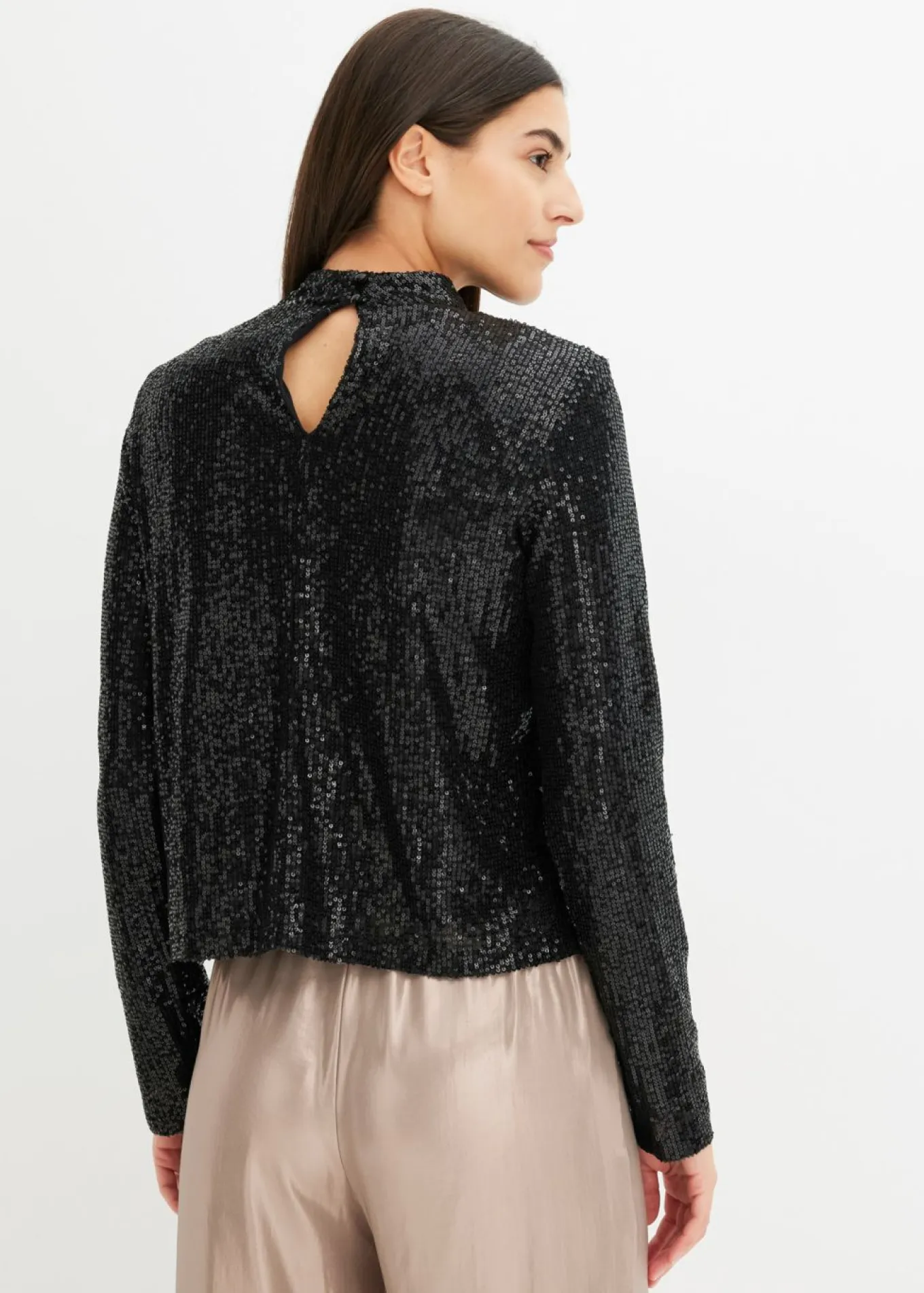 Blusa con lentejuelas