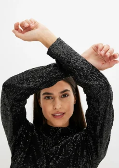 Blusa con lentejuelas