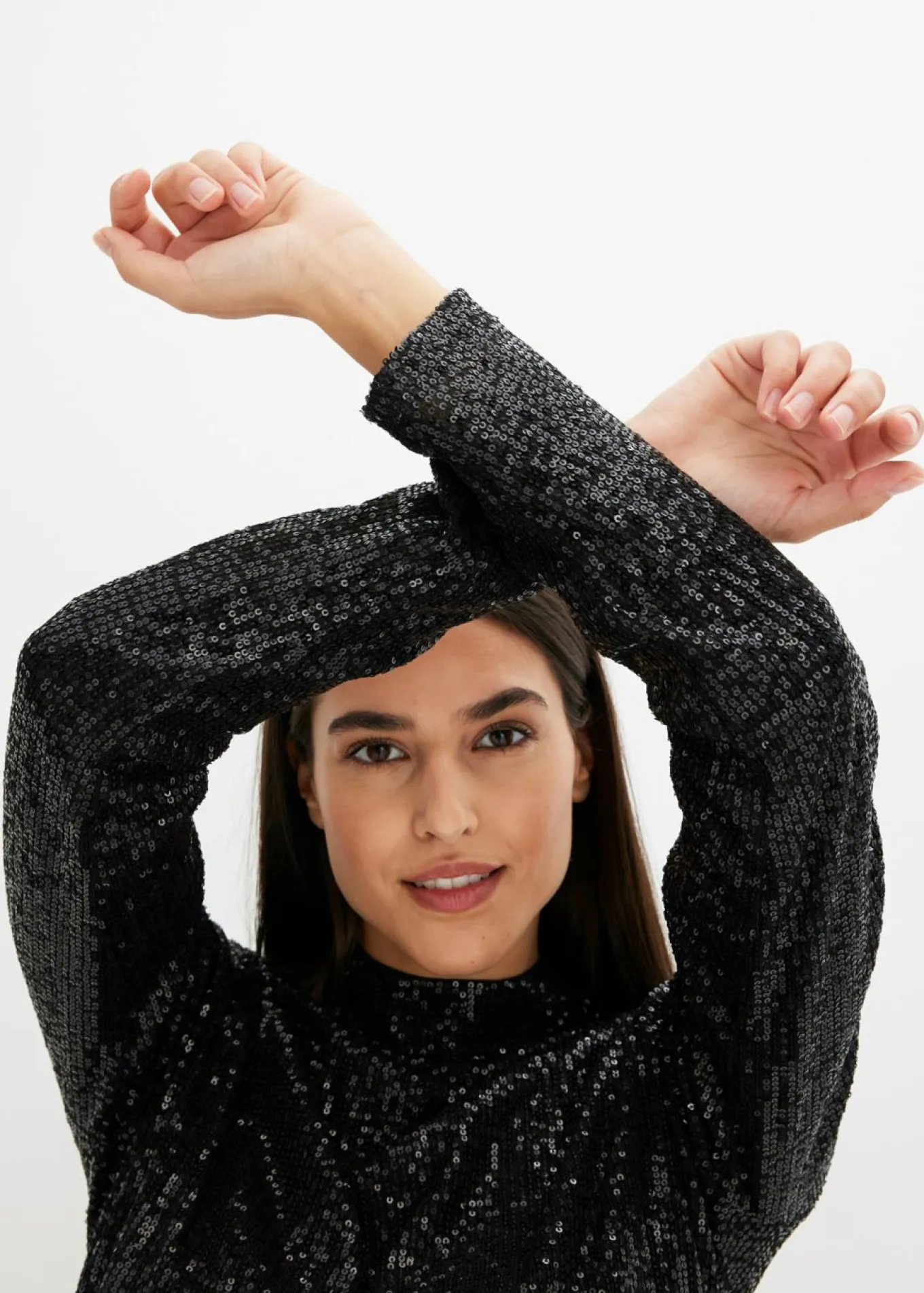 Blusa con lentejuelas