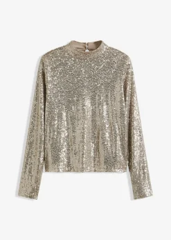 Blusa con lentejuelas