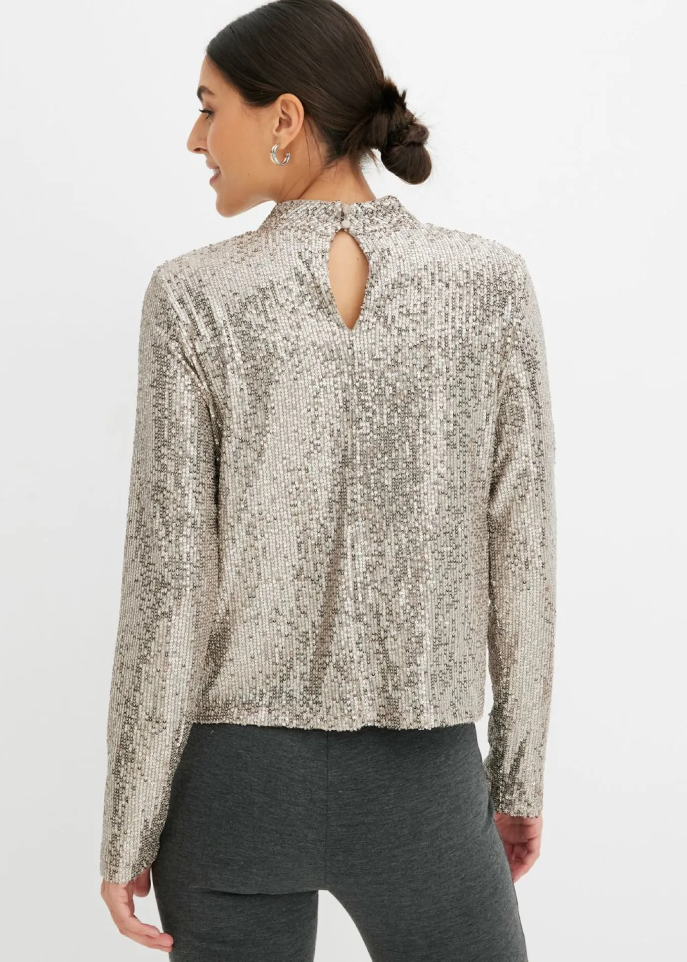 Blusa con lentejuelas