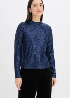 Blusa con lentejuelas
