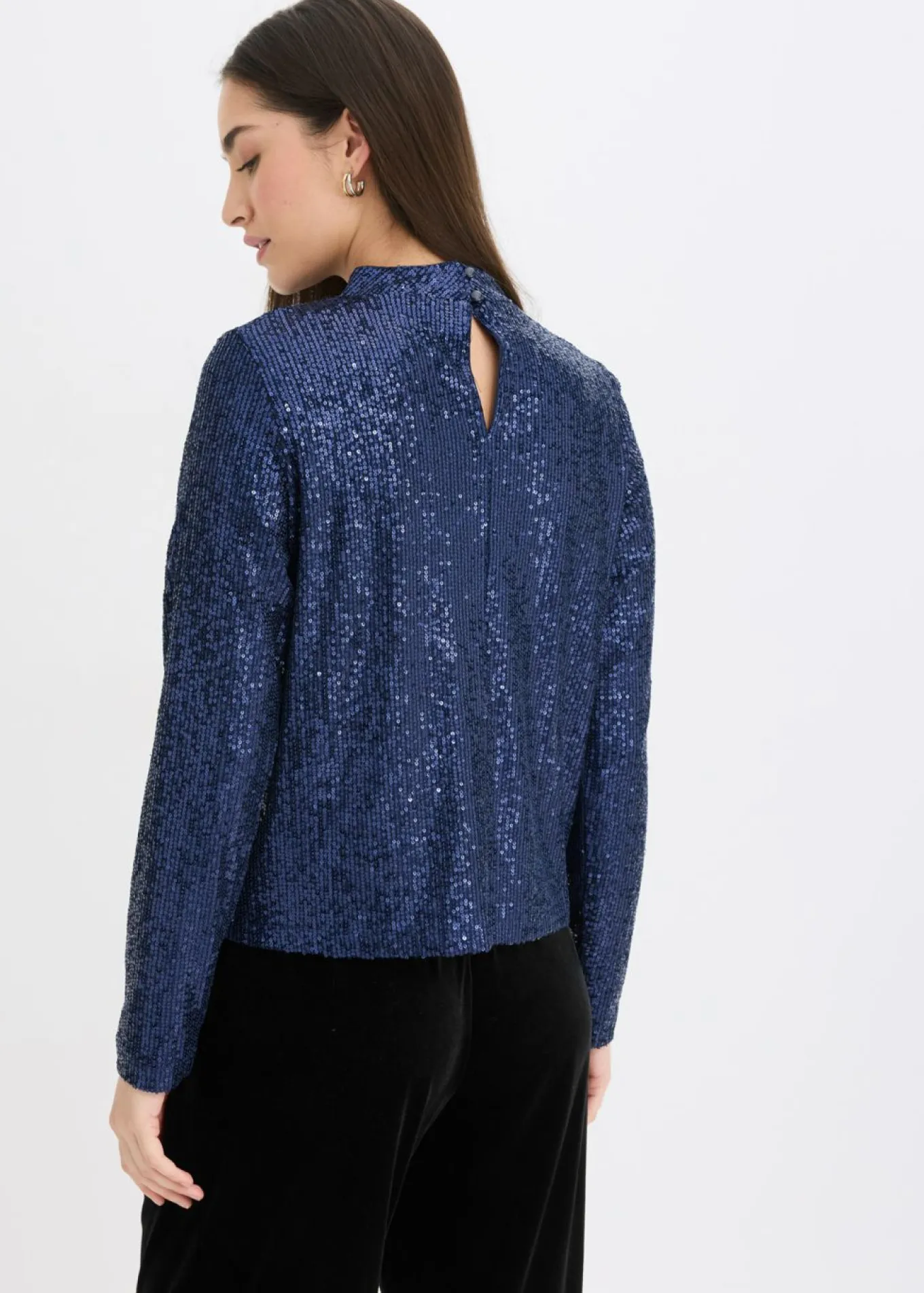 Blusa con lentejuelas