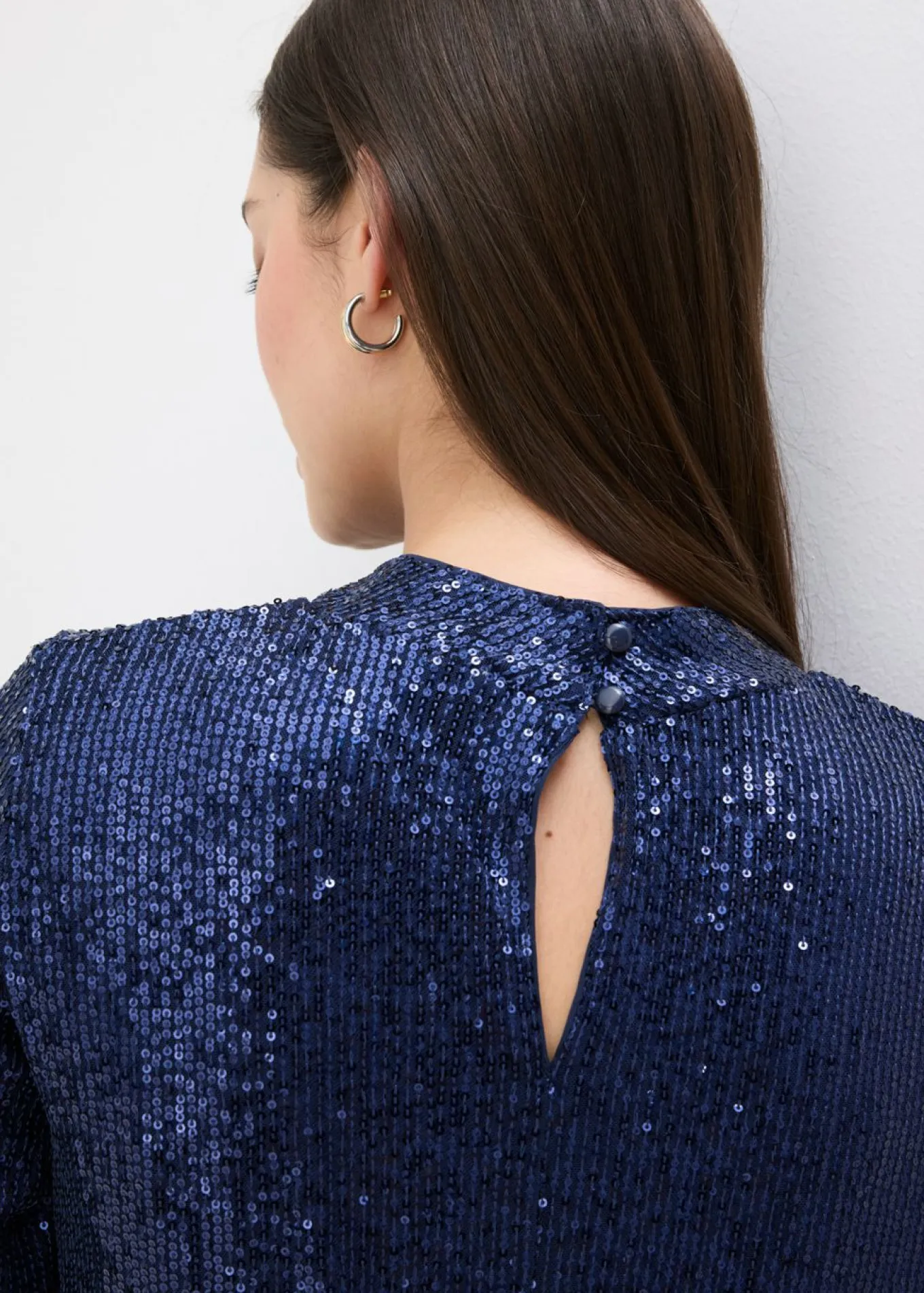 Blusa con lentejuelas