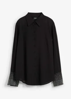 Blusa con piedras brillantes