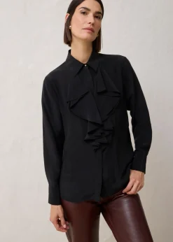Blusa con seda