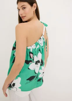 Blusa con un hombro al descubierto