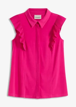Blusa con volantes