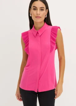 Blusa con volantes