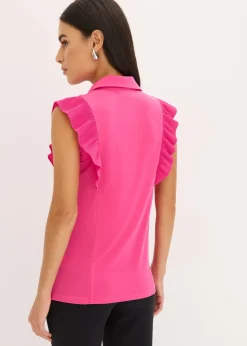 Blusa con volantes