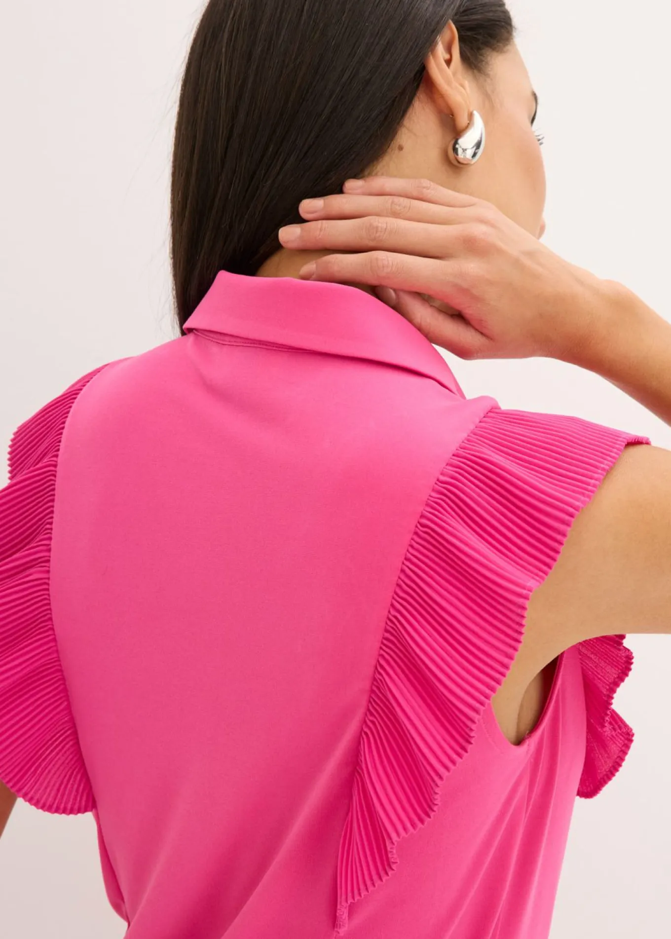 Blusa con volantes