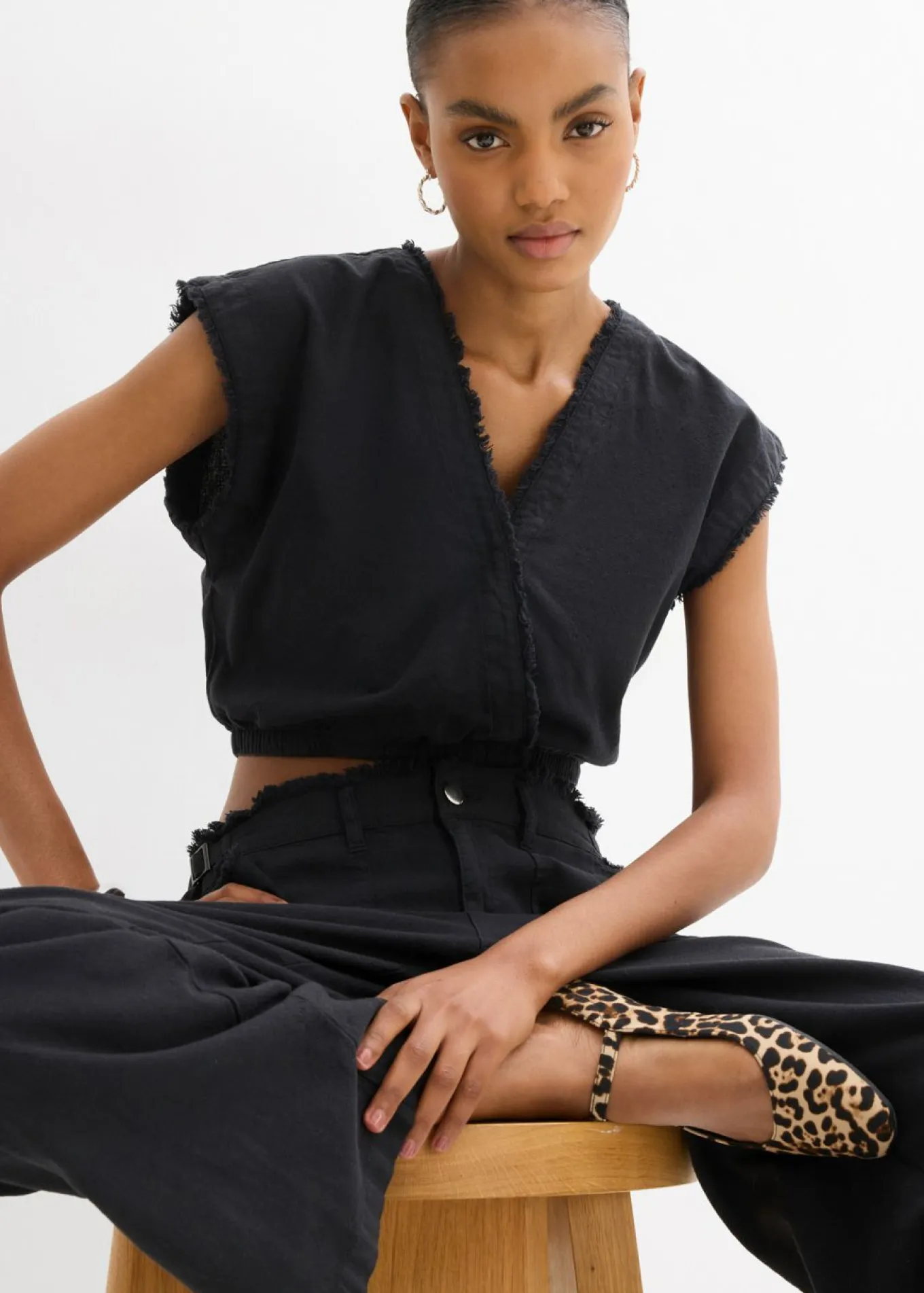 Blusa corta