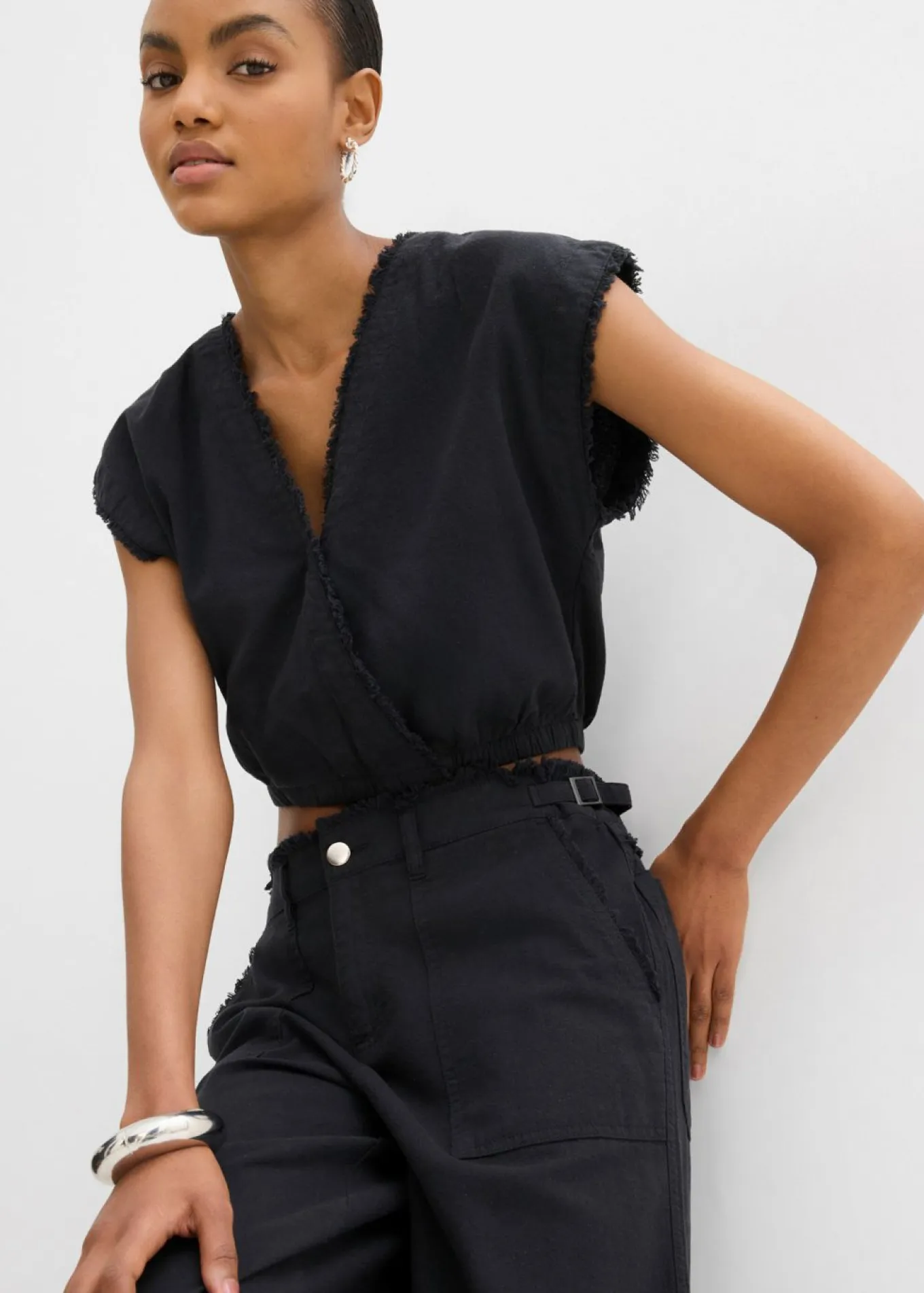 Blusa corta