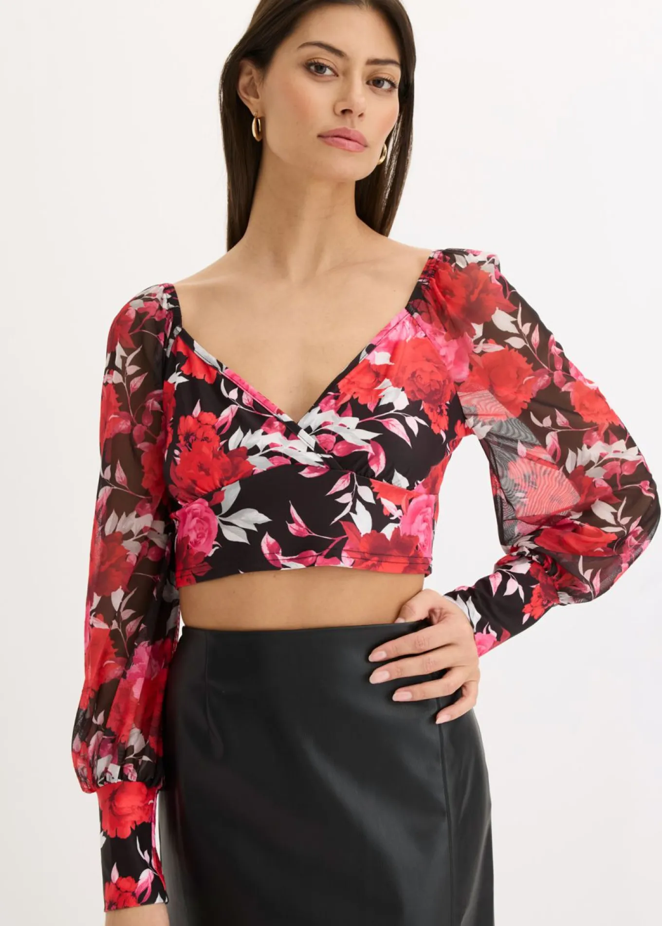 Blusa cropped