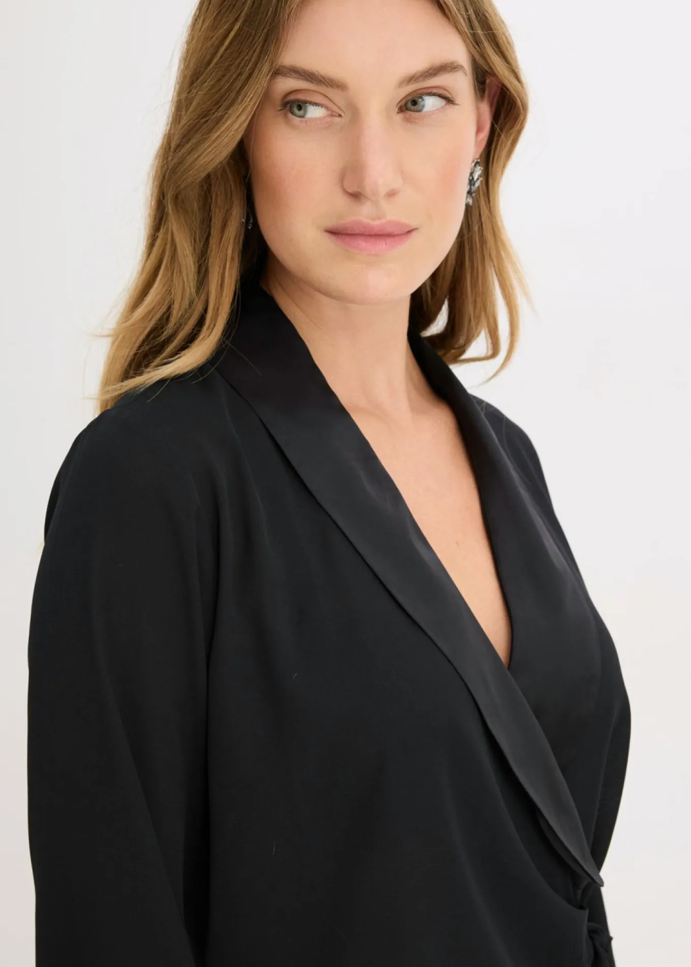 Blusa cruzada