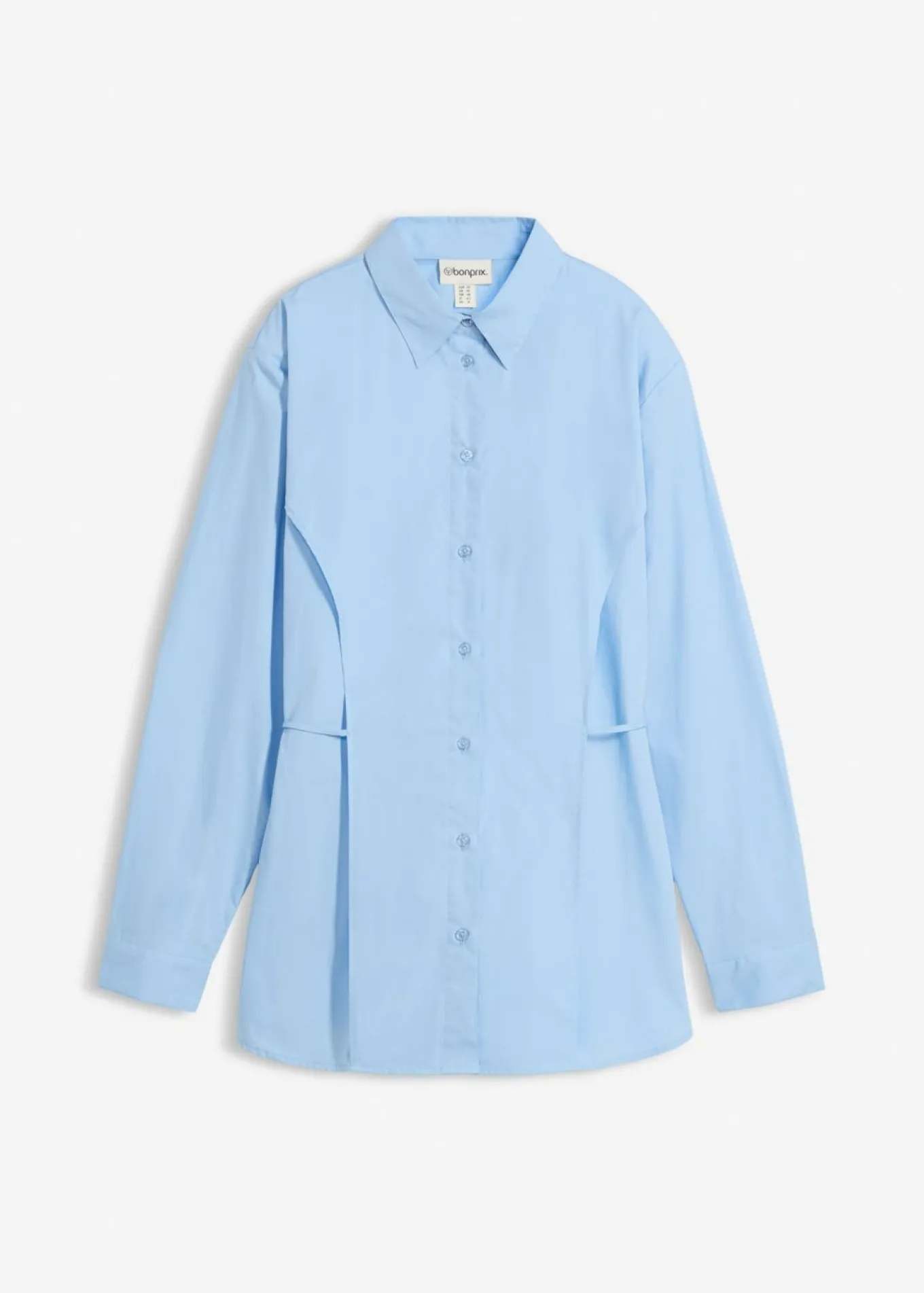 Blusa de algodón con detalle de lazo
