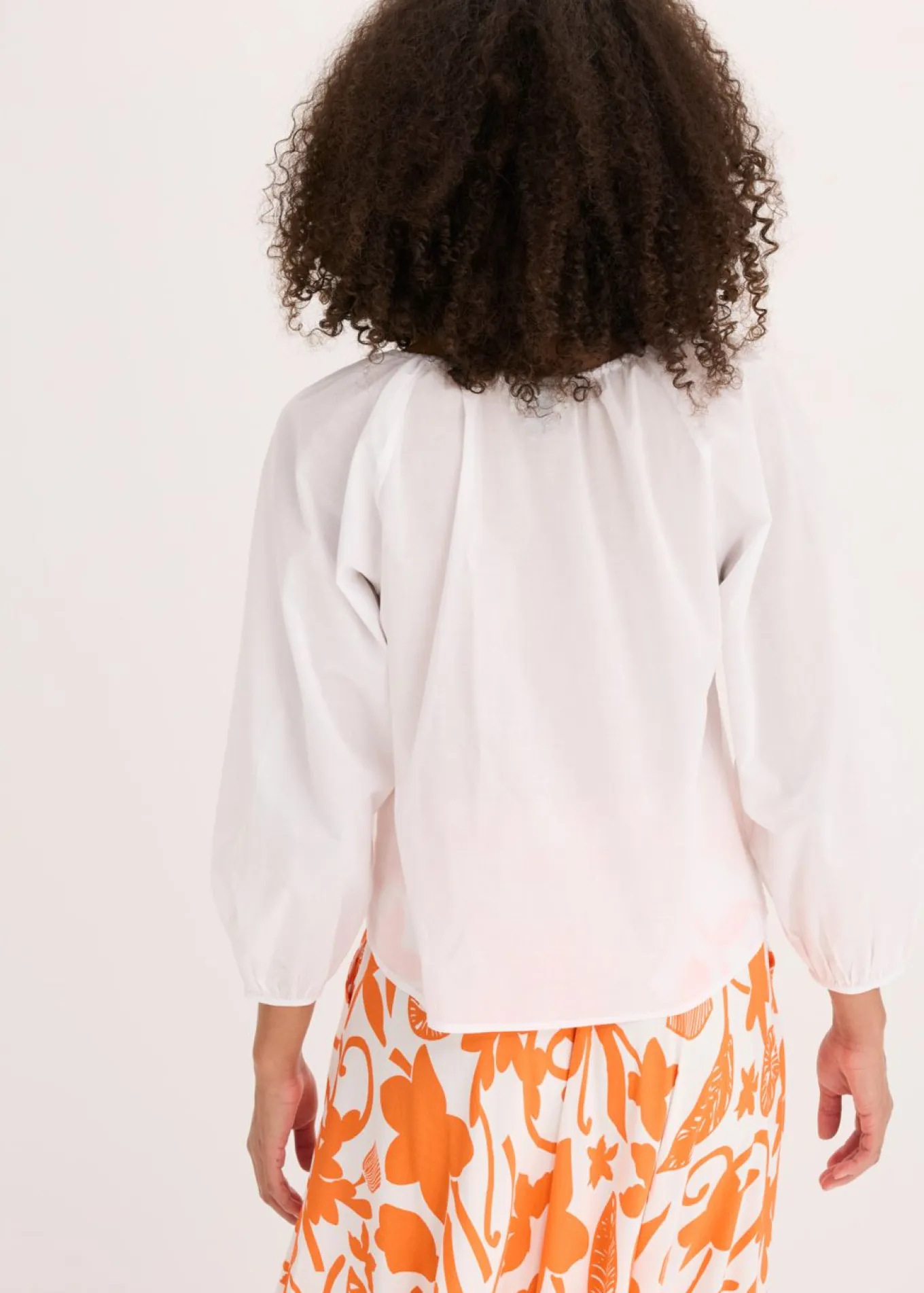 Blusa de algodón orgánico puro