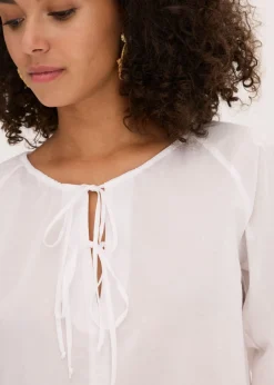 Blusa de algodón orgánico puro